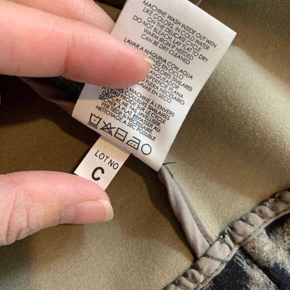 Cabi Blazer Womens 10 Cheetah Padded Shoulder Single Breasted Jungle Jacket - Picture 14 of 16